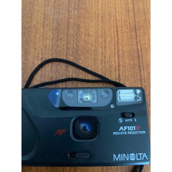 Minolta AF 35MM AF101R Point Shoot Film Camera Red Eye Reduction - Picture 4 of 8
